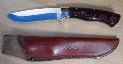 Carl Schlieper Outdoor Classic Jagdmesser Solingen Silver Collection + Scheide