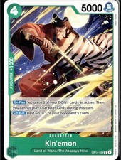 Kin'emon OP14-024 Common The Azure Sea's Seven Release Event Cards One Piece NM