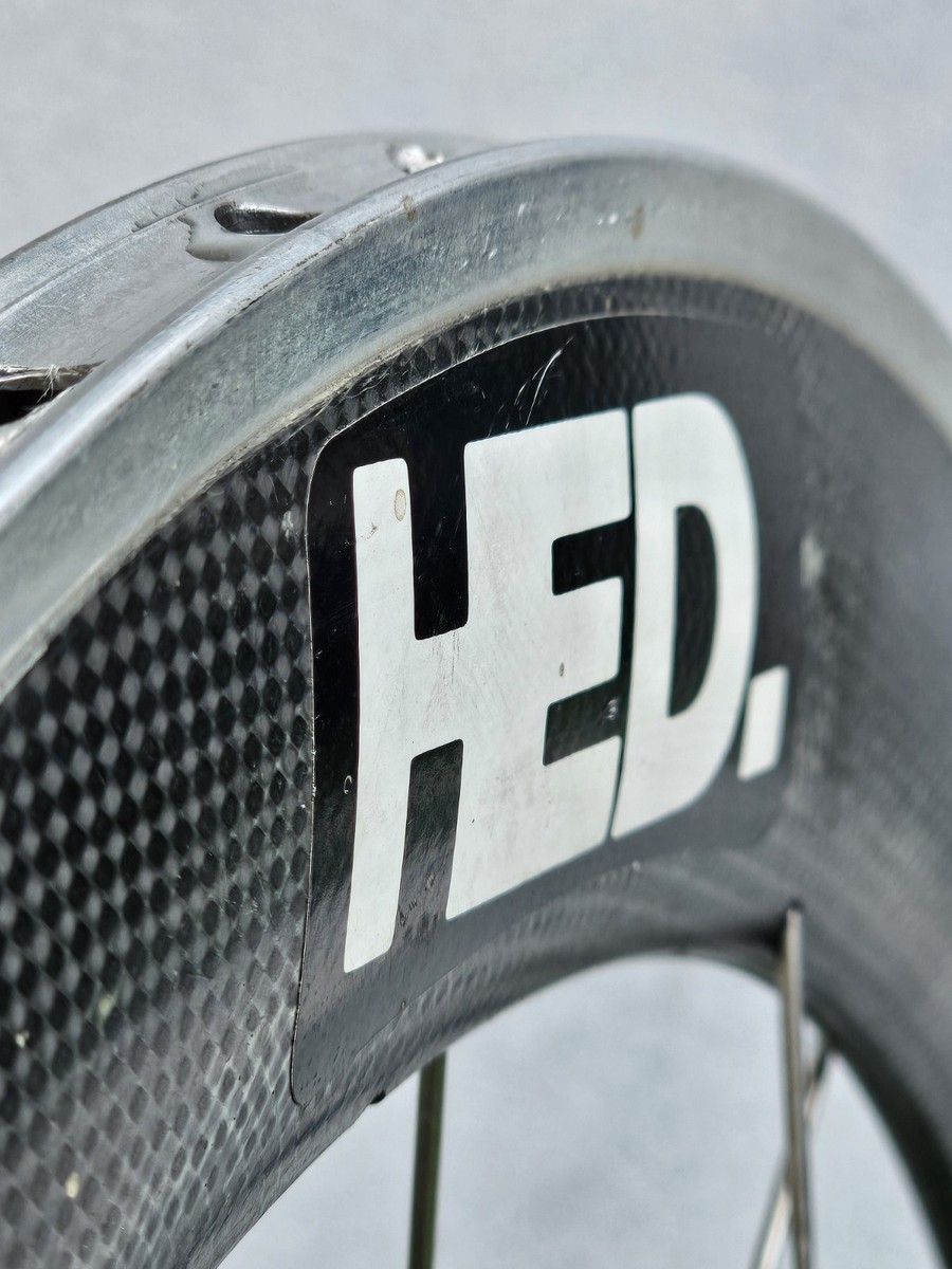 HED Jet 650c Tubular Rear Wheel – Shimano 600 Hub, HG10 Freehub