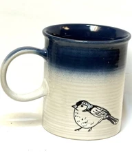 Song Blue Bird Ceramic Stoneware Mug Spectrum Designz Blue Sky 16oz Coffee