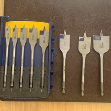 IRWIN Speedbor Spade/Paddle Drill Bit Set 8pc...