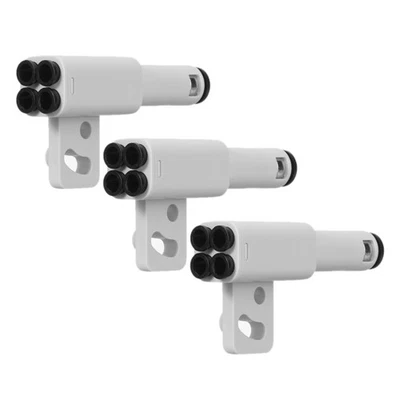 3PCS Tube Expansion Port Parts 4-in-1 PTFE Adapter Connection 4 Feed4749 - Bild 1 von 4