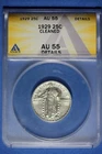 1929 ANACS AU55 Details Standing Liberty Quarter #B50846