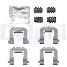 DELPHI Zubehörsatz, Scheibenbremsbelag Hinten LX0775