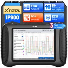 XTOOL IP900 OBD2 Bidirectional Scanner Full System Diagnostic Tool 41+ Services