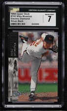 1994 Upper Deck Electric Diamond Silver Back Mike Mussina #102 CGC 7 HOF 0w5h