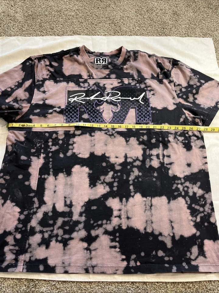 Rock Revival Men's Graphic Print T-Shirt Short-Sleeve Grunge USA Rust Size XXXL - Image 4 of 4