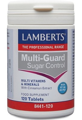 Lamberts Multi-Guard Sugar Control (120). BBE 04/2028