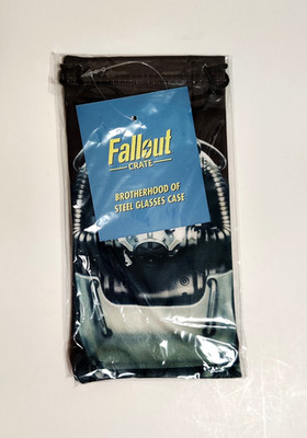Fallout Brotherhood of Steel Glasses Pouch Case Loot Crate Exclusive