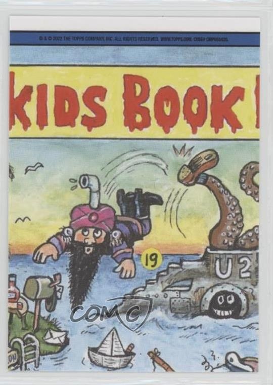 2022 Topps Garbage Pail Kids Book Worms Series 1 COLORING BROOKE #5b w7v thumbnail 2