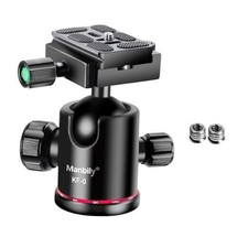 Ball Head Tripod Head Metal Aluminum Body 360 Panoramic Monopod Head with