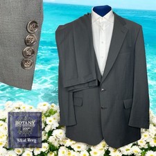 Botany 500 USA Made 2 Piece Suit Mens 46L 41x...