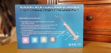 Portable High Frequency Facial Machine for Face, White, CE, Model LZ-006A