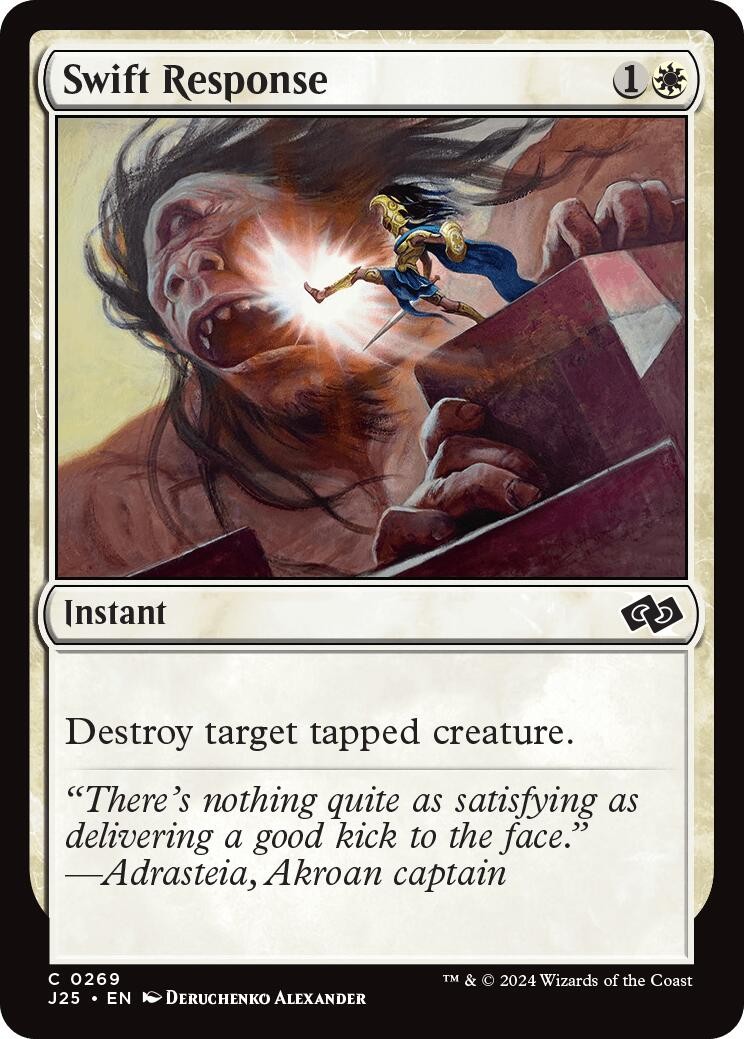 Swift Response Foundations Jumpstart MTG 269 NM