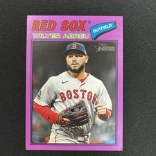 2026 Topps Heritage Wilyer Abreu Light Purple Parallel