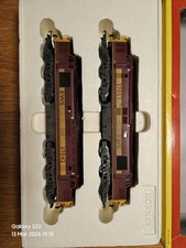 R2255 Hornby OO Gauge Class 37 Twin Pack (Powered & Dummy) Weathered (Pre-Owned)