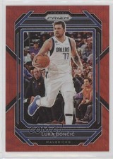 2022-23 Panini Prizm Ruby Wave Prizm Luka Doncic #196 17hw