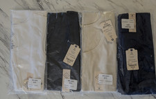 NWT St. John's Bay Lot of 4 Essential Tank Women's  100% Cotton Tank Tops