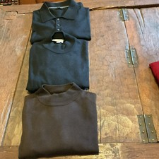 MEN WOOL SWEATER LOT DESIGNER QUALITY SZ XL