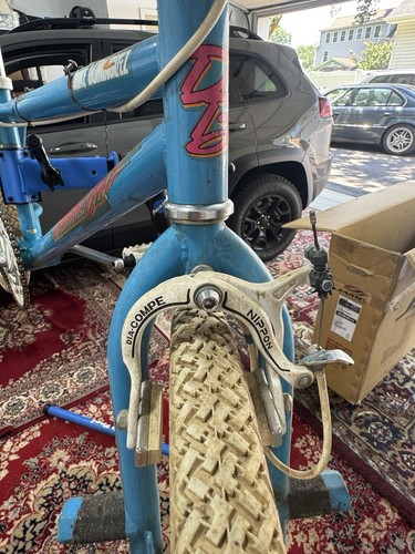 Diamond Back Strike Zone 1986 BMX Freestyle Bike White with Blue Accents - Picture 24 of 24