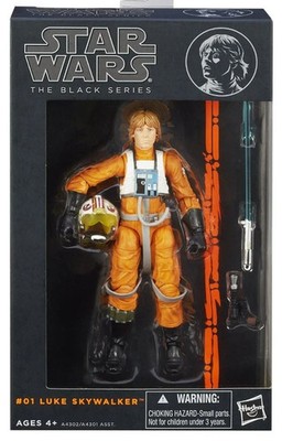 Hasbro Star Wars Black Series 6'' Orange Line #01 Luke Skywalker Neu/OVP