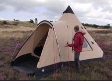 Robens Kiowa Teepee Tent - Sleeps Ten People - Ex Shop Demo Model - Big Tent -
