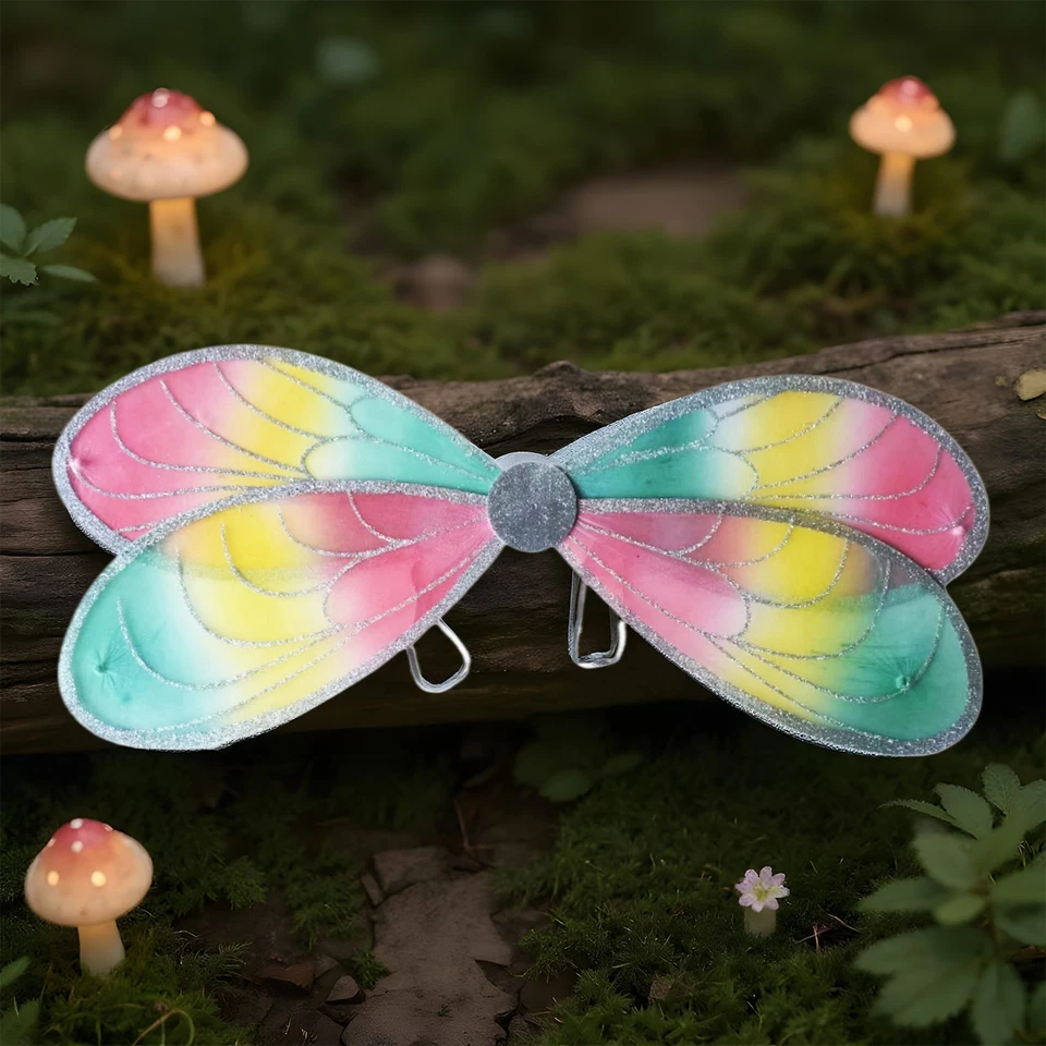 Disfraz de Cosplay Alas de Libélula Elástico Cómodo Reutilizable para Fiesta de Navidad Foto 4 de 4