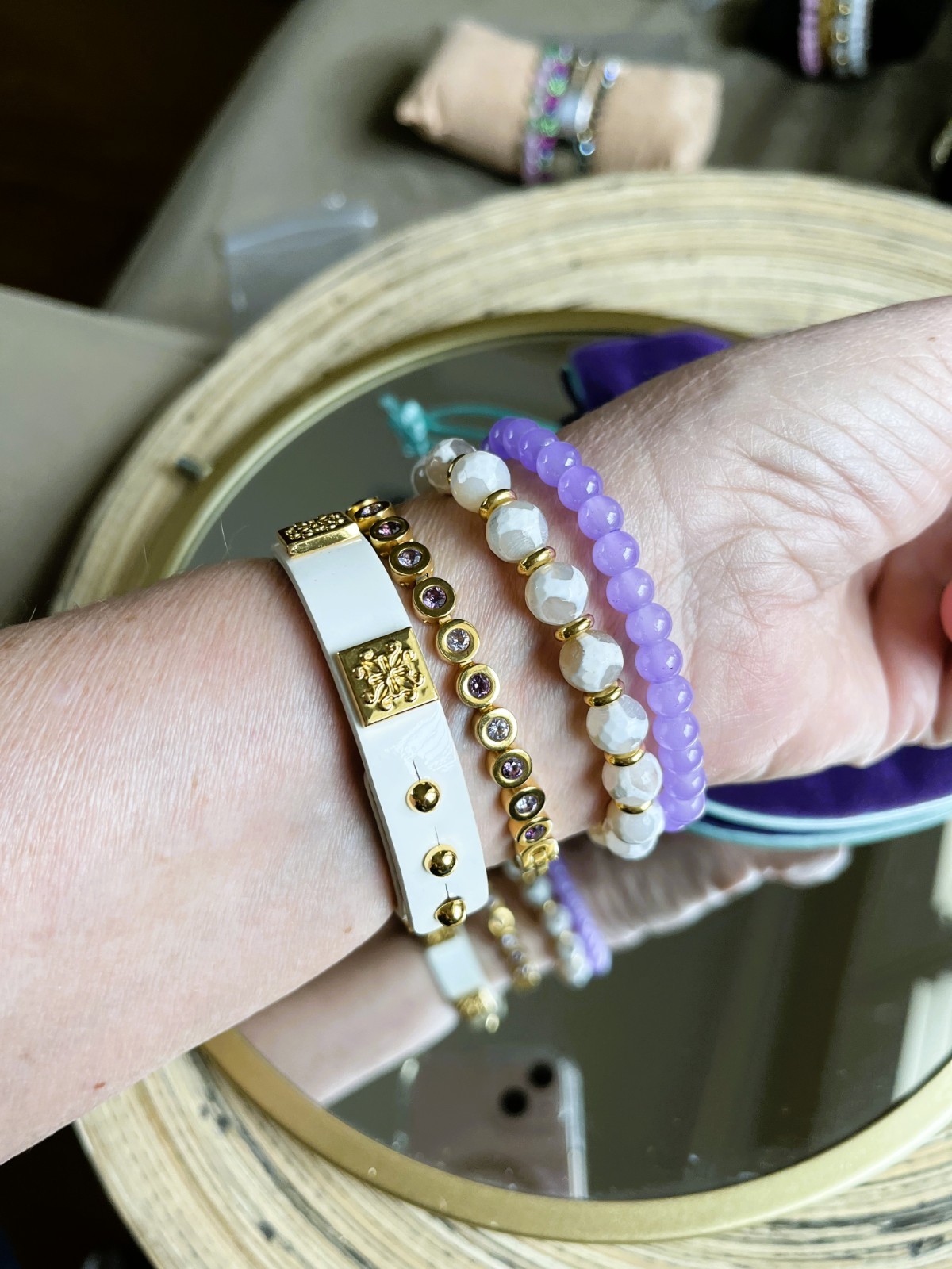 Rustic Cuff Stackable Mixable Bracelet Sets - image 10