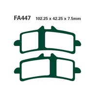 EBC Bremsbel�Ge Sinter FA447HH Kawasaki ZX10R Ninja ABS 2016-2022