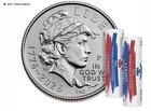 Semiquincentennial Dime 2026 Rolls and Bags-Emerging Liberty 2-Roll Set In Hand