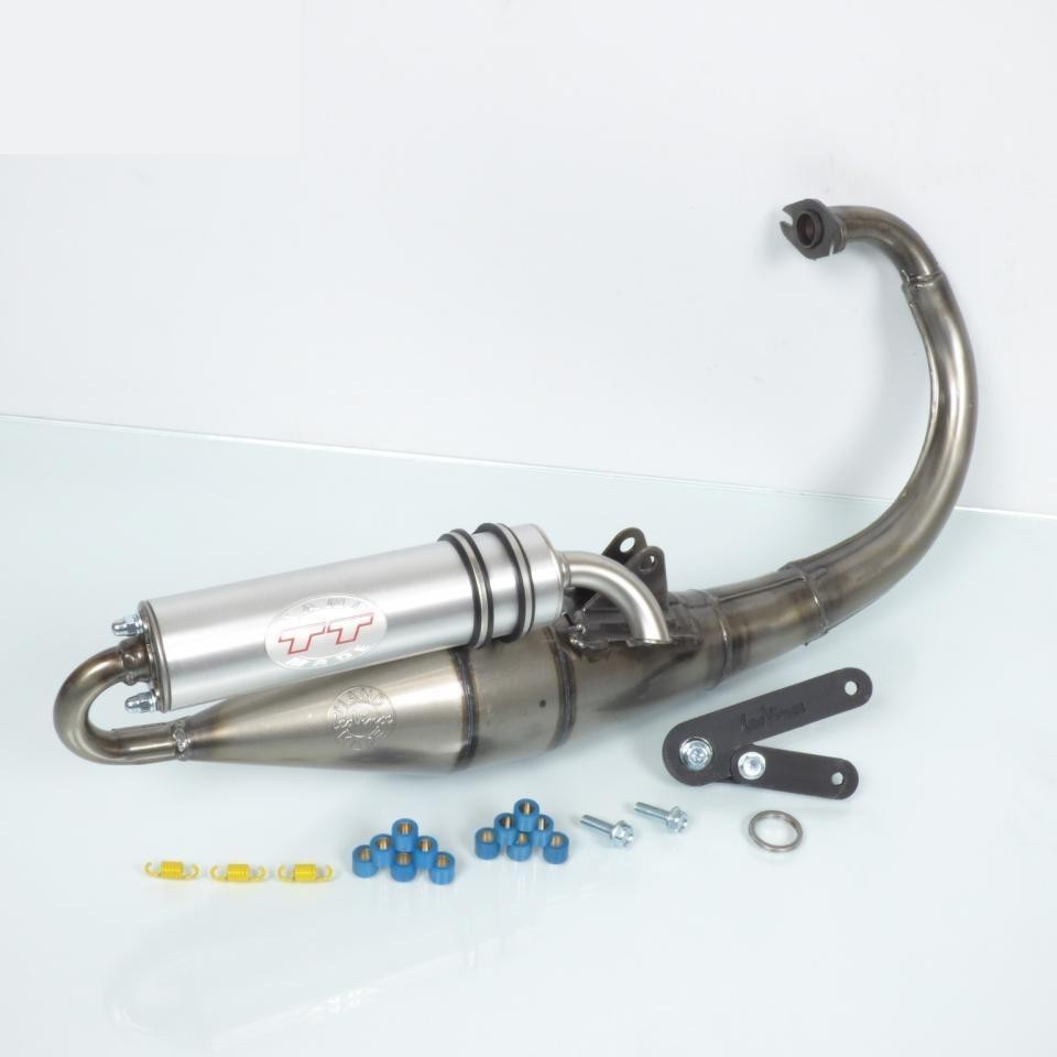 Pot d echappement LeoVince TT 4053 scooter 50cc Yamaha BWS annees 1999 a 2003