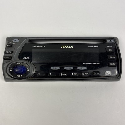 Jensen CD815X Detachable Faceplate Only  Front Panel Tested Working