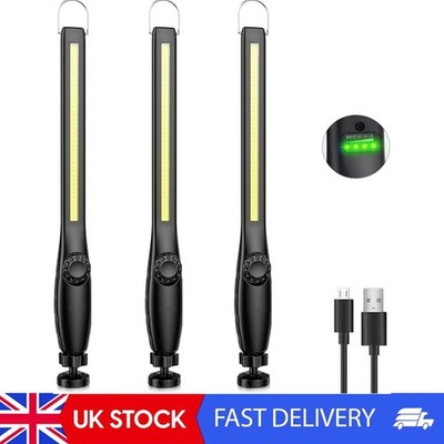 Arbeitsleuchte, Inspektionsleuchte Akku COB LED Arbeitsleuchte Magnet Taschenlampe für