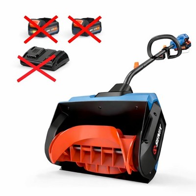SENIX STX2-L 40V Max 2x2 Cordless 13-Inch Snow Shovel - Tool Only (No Batteries 