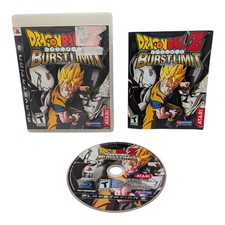 Dragon Ball Z: Burst Limit Sony PlayStation 3 PS3 Complete CIB W/Manual