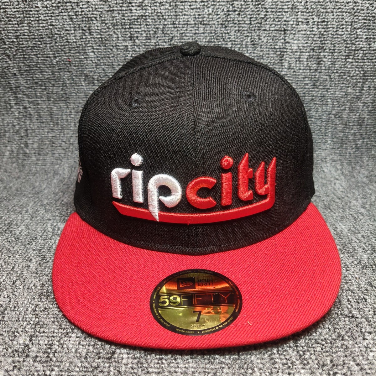 New Era 59FIFTY Portland Trail Blazers Rip City Fitted Hat Size 7 NBA