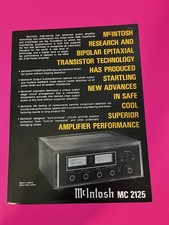 McIntosh MC2125  Brochure