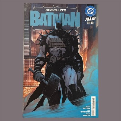 Absolute Batman #1 DC Comics 2024 Nick Dragotta 2nd Printing Frank Martin