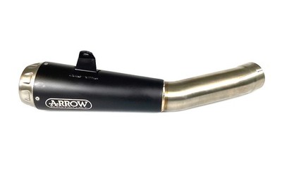 ARROW Auspuff DARK PRO-RACE für Ducati 959 Panigale 2016-2019, Edelstahl schwarz