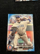 2017 Bowman Jon Lester #79 Blue Paper /150 Chicago Cubs 