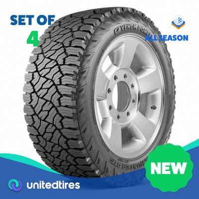Set of (4) New 235/65R17 Venom Power Trail Hunter ATS 108H