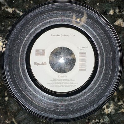 Eiffel 65 Blue (Da Ba Dee) & Move Your Body New 45rpm