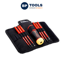Bahco 808061 Insulated Ratcheting Screwdriver Set 6 Piece