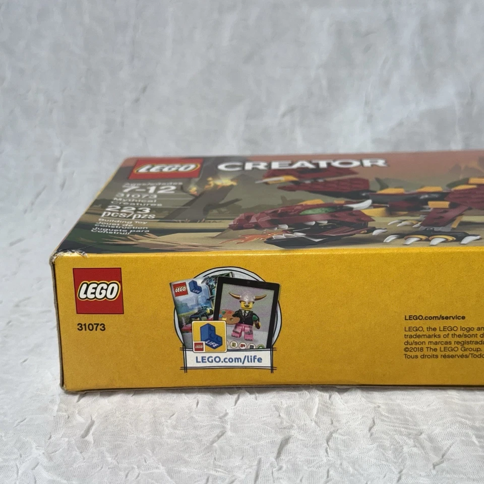 Lego Creator 3-in-1 Mythical Creatures 39073 Brand New Factory Sealed 223 Pcs - Image 2 of 4