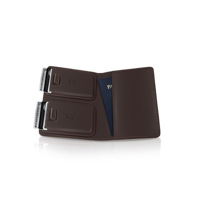 Kings Loot Passport Holder Wallet | RFID Blocking Leather Travel Wallet with ...