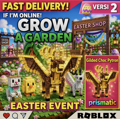 #ad 🐶 Roblox GROW A GARDEN Sheckles Token Pets Fast amp; Easy $0.99