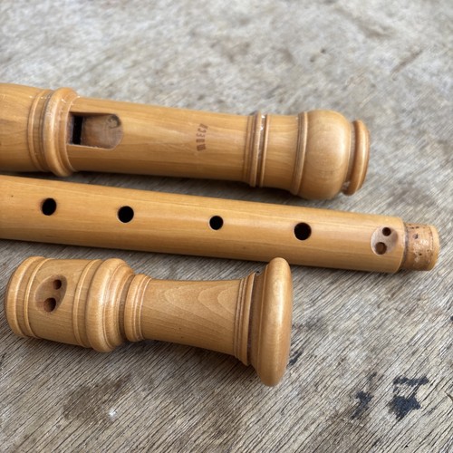 Wooden Moeck Rottenburgh Soprano / Descant Recorder Very Rare Beautiful - Picture 4 of 23