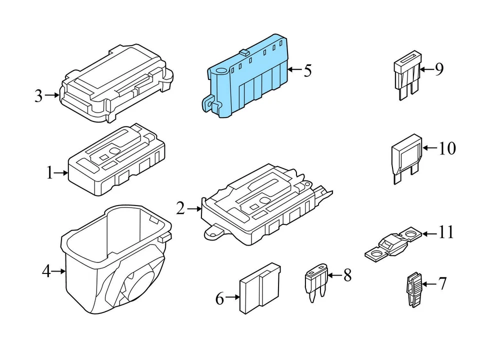 BMW M235I XDRIVE 2015-2016 - Caja de distribución de energía de batería 9227752 Foto 4 de 4