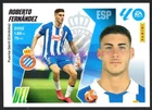 ROBERTO FERNANDEZ #18 RCD ESPANYOL CHROME EAST LEAGUE 2025-26 PANINI 25/26