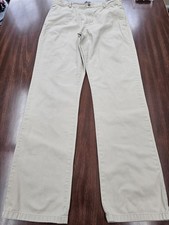 The Children's Place Boys Khaki Chino Pants Size 18 Uniform Straight Leg Tan